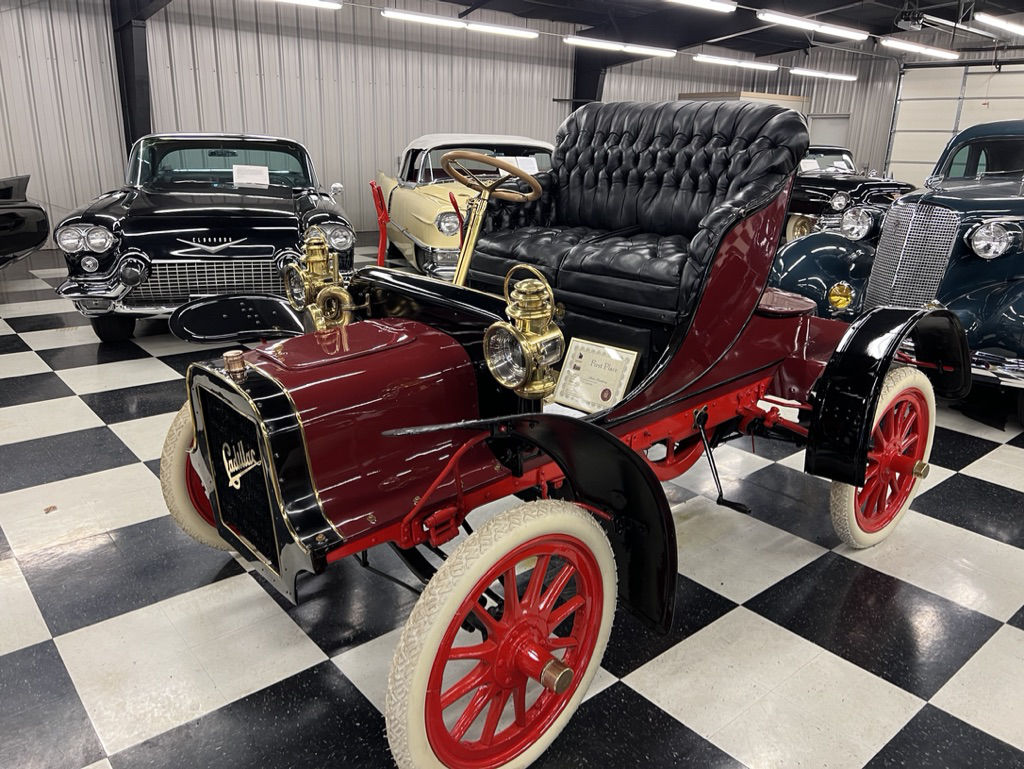 Red 1906 Cadillac